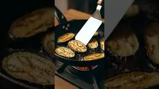 Ultimate Dry Fried Eggplant | Crispy, Flavor-Packed Magic in Minutes! #youtubeshorts #foodshorts