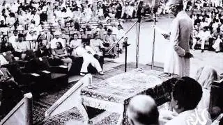 Muhammad Ali Jinnah Quaid E Azam addresses to the nation on partition on 15 Aug 1947.wmv
