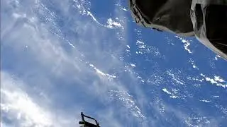 Possible sighting of Trash Bag deployed by Nanoracks from the ISS (timelapse)