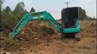 Kobelco sk35 sr ใหม่ ต่างกับเพื่อนรวมรุ่นอย่างไรไปชมครับ!