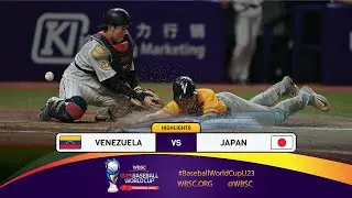HIGHLIGHTS &ndash; Game 36 &ndash; Venezuela vs. Japan - WBSC U-23 Baseball World Cup 2024