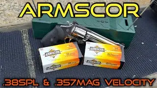 Armscor 38 Special & 357 Magnum Velocity Chrono Test 6