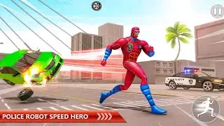 Police Spider Rope Hero Man - Transforming Car Robot Car Games - Episode 02