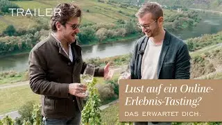 Online Weinprobe-Trailer! Erlebe Mosel & Wein.Weinverkostung mit Justin Leone & Winzer Michael Oster