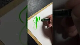 Jade, Karin brush marker pro, Rhodia dot pad