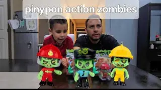 Abriendo los pinypon action zombies!!!