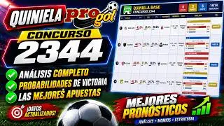 #PROGOL 2344 | PREDICTIONS, ODDS, AND COMPLETE ANALYSIS OF THE POOL