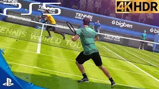 PS5 | Tennis World Tour 2 - Теннис на 5 плойке | Геймплей | Ultra Realistic Graphics [4K HDR 60FPS]
