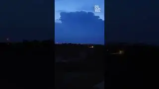 Heat lightning in York County, Pa.
