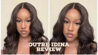 Outre Sleeklay Part HD IDINA Lace Front Wig Review | WigTypes | Chocolate Frost