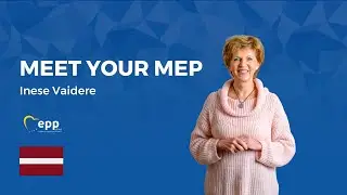 Meet your EPP Group MEP: Inese VAIDERE - Latvia