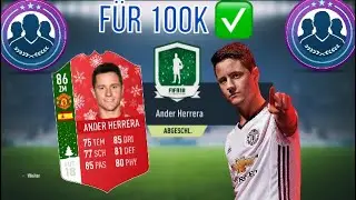Fifa 18: FUTmas Ander Herrera Sbc🇪🇸🔥|✅ f&uuml;r 100k 🤩❤️