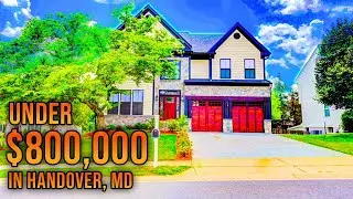 Hanover Maryland Custom Home for Under $800,000 I Moving to Hanover, Maryland