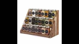Spice rack masala box ideas/ wooden spice rack ideas