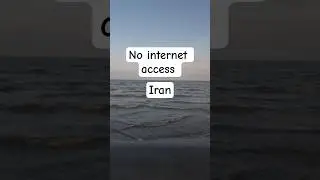 20 Days No Internet... A Promise from the Sea | #Shorts #IranTravel