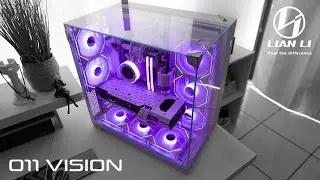 V I S I O N | Lian Li O11 Vision | HydroShift II | 7800X3D | 6800 XT | B850 Aorus | 1440p Benchmarks
