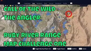 Call of the wild the Angler Ruby River Range Map Challenge one