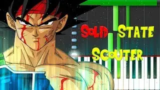 Solid State Scouter - Theme of Bardock [Piano Tutorial] - (Synthesia)