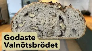 Valn&ouml;tsbr&ouml;d p&aring; Surdeg: Ett Enkelt Recept (Steg f&ouml;r Steg)
