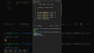 Print Cool Emojis With Python