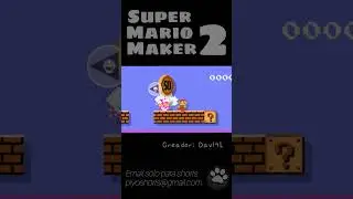 super mario maker 2 | Nintendo Switch 🎬 creador: Dav14L