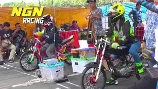 EDYAN RX KING VS MIO DRAG BIKE PURBALINGGA SIRKUIT KEDUNG JATI BUKATEJA 2019