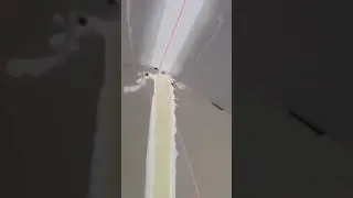 Laser perfection - Raking ceiling at its finest. You can't get any straighter than that!