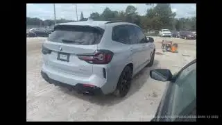 WATER FLOOD 5UX83DP09N9J86386 BMW X3 2022