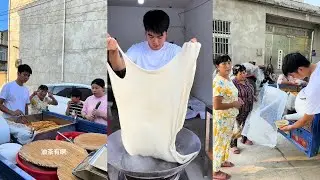 烧油茶的做法#原创视频 #农村美食记录生活 #乡村味道 #新农人计划