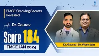 FMGE Cracking Secrets Revealed in Dr Gaurav's Interview by Dr Vivek Jain