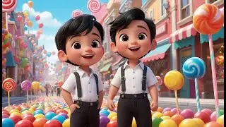 Sweet Candy Parade 🍭🎉 | Fun Candy Song for Kids | Colorful Parade Music for Children