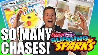 Every Secret Rare Card Revealed from Surging Sparks!