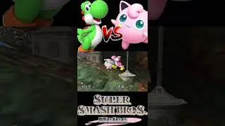 Йоши против Джиглипуффа #Короткометражки #Melee #SSBM #Йоши #Джиглипуфф #Покемон