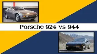 Porsche 924 - Battle Of The Poor Mans Porsche 924 Vs 944