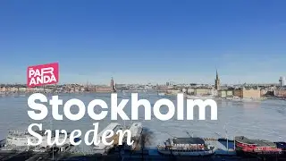 4K - Stockholm, Sweden 🇸🇪 - Walking Mariaberget observation site
