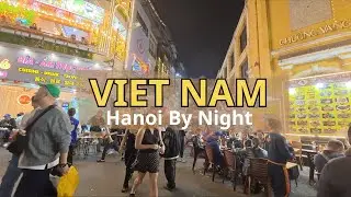 Hanoi Night Market 🇻🇳 | The Ultimate Street Food & Goods Paradise | Vietnam Walking 4K