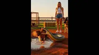 She Watched Calmly as a Giant Snake Ate Her Chicken 😱 | Farm Drama You Won&rsquo;t Believe