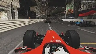 F1 2017 [XOne] - Ferrari F2004 at Monaco 5 Lap Night Race