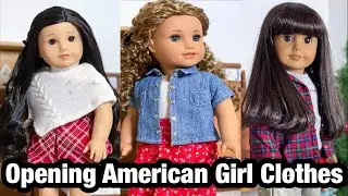 Opening retired American girl doll clothes 2022