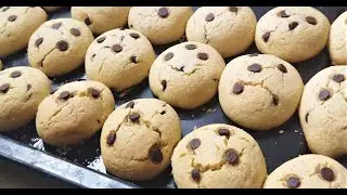 Самое вкусное печенье с шоколадной крошкой, которое можно подавать к чаю или кофе!