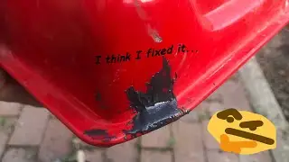 Patching A Gas Tank With JB Weld