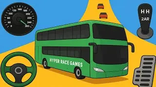 Crazy Bus Mega Ramp Impossible Racing - Bus Stunts Impossible Tracks - Android GamePlay