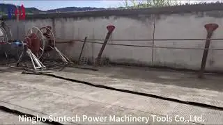 Watch: 30kn Transmission Line Stringing Equipment , Hydraulic Cable Puller Showcase