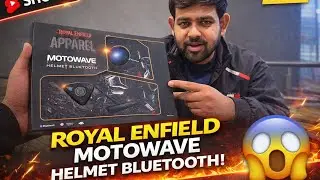 Royal Enfield helmet bluetooth headset #helmet #bluetooth