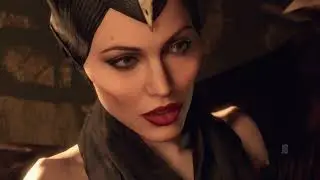 Angelina Jolie's return as MALEFICENT | RE:4 Remake | All Cutscenes