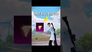 Free Kill Effect 🤯✅ #pubgmobile #bgmi #tipsandtricks