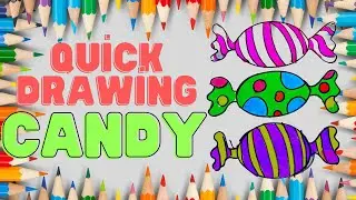 HAVE FUN WİTH YOUR ART TEACHER DARWİNG CARTOON CANDY , CARTOON CANDY DRAWİNG