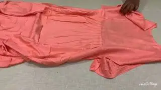 Maxi type side open Kurtis