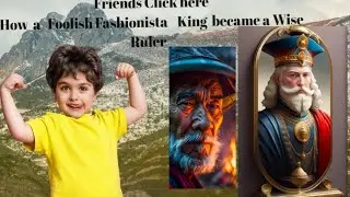 Fashionista King Became a Wise Ruler|  Best English Stories for Kids |Onceponatime|