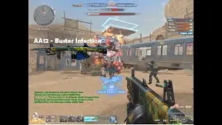 Crossfire PH: AA12 Buster Infection | New Crater Gameplay